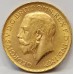 AUSTRALIA 1917 . ONE 1 SOVEREIGN . PERTH . GOLD